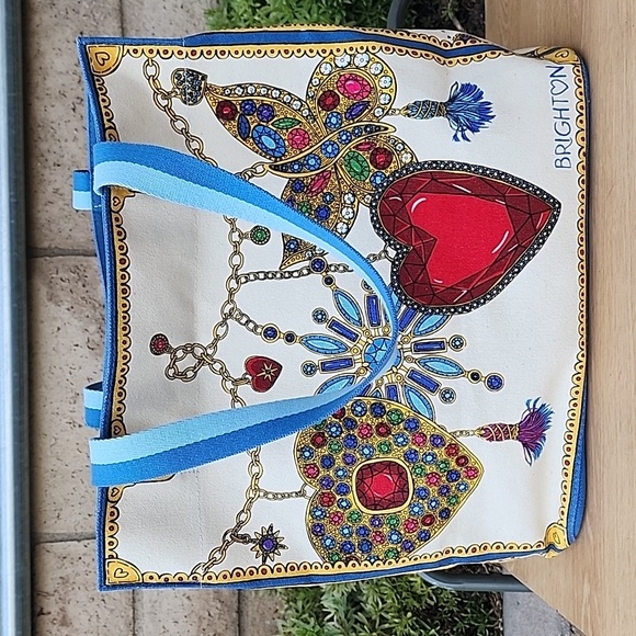 Brighton Handbags - Brighton Glittering Love Tote